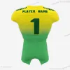 Womens Ladies White Green Football Jerseys Stitched Shirts Embroidery Black Mens Custom Jersey Any name Number B0024