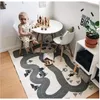 Chaud Baby Crawling Tapis Adventure Forest Forêt Couverture Road Piste De La Piste Jeux Gym Jouer Tapis Chambre Tapis Chambre Décoration Kids Cadeau Y200416