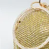 Diamond Round Ball Avond Bag Tassel Handtassen Mode Vrouwen Polsel