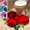 arrival beautiful and soft rose rug for bathroom rose rug for stool rug for stool 211109