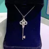 Designers colar moda feminina e masculina charme jóias luz luxos clássico amor diamante pingente colares simples c261p