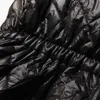 TwotWinstyle Asymetryczna spódnica Argyle dla kobiet Patchwork Patchwork Patchwork Zapip Casual Cotton Spódnica Kobieta moda odzież zima 210310