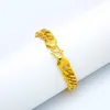 Chaîne à maillons 6mm/8mm/10mm, Bracelet serré pour hommes, bijoux en or jaune rempli, cadeau de poignet classique Kent22