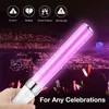 15 Colors Change LED Glow Sticks Magical Poi Glow Sticks Party Light Up Neon Wands Fluorescent Camping Lights260k