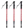 2PCS Klettern Teleskop Stick Nordic Trekking Walking Stöcke Für Wandern Stöcke Stöcke 7075 Aluminium Stoßfest 135CM 220216