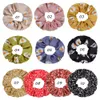 Fashions Cute 10 Farben INS Mädchen Blumen Haargummis Elastische Haarbänder Großer Pferdeschwanz Halter Blumen Haarbänder Frauen Haarschmuck