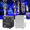 CE Wysoka jakość UE Stock 650W Mini DMX512 Light Cold Spark Maszyna Maszyna Wykazana Maszyna Disco Efekt Waterfall Fontanna Sparkler Msds Ti Powder