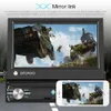 Bilradio Android 10 7 '' 1 Din bil GPS-navigering stereo Bluetooth Multimedia Player Mirror Link Färgknapp 16g Ingen DVD