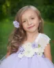 Children's dress children's piano host elegant girls wedding dress one shoulder lace dress