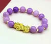 Natural Stone Agate Beads Strands Bracelet Chinese Pixiu Lucky Brave Troops Charms Feng Shui Jewelry for Women 8 colors