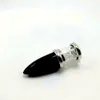 Natural crystal bullet head gravel pendant healing pointed Necklace yoga meditation aura quartz jewelry women and men