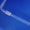 OEM disponibile vetro trasparente bruciatore a nafta tubo 5 pollici lunghezza 14 mm maschio Pyrex unghie maniglia tubo di combustione per tubi di fumo Bong acqua