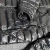 겨울 후드 가벼운 남성용 모자 렌즈 파카 블랙 캐주얼 따뜻한 운동복 간단한 커플 재킷 유럽 및 미국 유명 브랜드