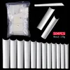 504PCS Pack Natural Clear False Acrylic Nail Tips Full / Half Cover French Sharp Coffin Fake Nails UV Gel Manicure Tools