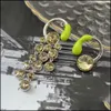 Серьги серьги Ювелирные Изделия Ins Tide Niche Design Asymmetric Личности Кисточкой Trend Trend Cool Champentement High Sense Gem Женская Drop Доставка 2021 Сю