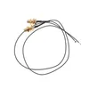 2x6Dbi 2.4GHz 5GHz Dual Band M.2 IPEX MHF4 U.fl Extension Cable to WiFi RP-SMA Pigtail Antenna Set for Wireless Router Aerial