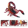 Oenux Insetto Animali Modello Farfalla Mantide Ragno Ape Scorpione Libellula Action Figures Figurine Giocattolo educativo per bambini in miniatura C0220