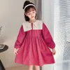 Girl Dresses Patchwork Girls' Dresses Spring Autumn Children Party Dresses Casual Style Girls Costumes Kids 6 8 10 12 14 Q0716