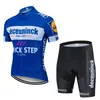 2021 Snabbt steg DECEUNINCK Cykling Kläder Bike Jersey Snabbtorkad Mens Cykel Kläder Sommar Cykling Jersey 19D Bike Shorts Set