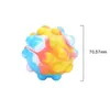 Fidget Brinquedos Empurrar Bubble 3D Bola Jogo Sensory Brinquedo Snowman Christtree para Autism Necessidades Especiais AdHD Squishy Stress Reliever Kid Anti-Stress Engraçado