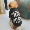 ファッションドッグアパレル服ニットウェア昇華印刷ペットセーターソフト厚い暖かいペットシャツシャツ冬の子犬汗衣装のための甘い犬のための甘い小さな犬のための甘いキャンディーA134