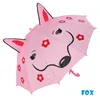 Stampa di animali 3D simpatici ombrelli per bambini per bambini maschi cartoni animati manico lungo ombrello da pioggia per bambini strumenti per bambini