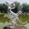 Glas-Dino-Wasserbong mit 10 mm weiblichem Gelenk, Bohrinsel, Wasserpfeifen, Rohrsprudler, Bongs, Quarz-Banger