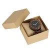 Relógios de relógio de relógio de madeira vintage relógio de madeira mista de madeira inteira de madeira de quartzo masculino masculino