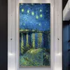 Van Gogh toile verticale peinture impression giclée Van Gogh série Art peinture moderne mur photo décoration de la maison