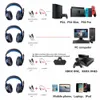 Игровые наушники Игровые гарнитуры Басовые стереонакладные наушники Casque ПК Ноутбук Микрофон Проводная гарнитура для компьютера PS4 Xbox1899053