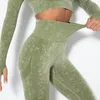 Yoga Kıyafeti Spor Tayt Kadın Dikişsiz Spor Pantolon Şınav Sıkı Yüksek Bel Spor Salonu Egzersiz Activewear Egzersiz Leggins