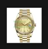 Wristwatches BP Factory V2 40mm Sapphire Azja 2813 Automatyczny ruch 228238 228235 228239 Rose Gold Wezel Czekoladowe Zegarki