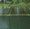 25 high quality foldable netting large net fishing nylon durable landing nets prawn bait crab shrimp fish trap fishing net 241 W2