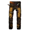 Denim Designer Hole Vintage Jeans High Quality Ripped for Men Size 28-38 40 Autumn Winter HIP HOP Punk Streetwear