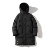남성 파카 재킷 겨울 긴 재킷 면화 패딩 파커 야외 복어 재킷 오버 코트 남자 두꺼운 및 따뜻한 코트 남성 패션 211129