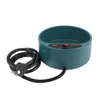 Pet Dog Bowl Nourriture Hiver Chauffé Cage D'alimentation Bol Thermostat De Chauffage À Température Constante Chien Bassin Alimentaire Bols Chiens Bol Électrique Y200922