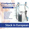 Minceur Machine Double Cryo poignée corps frais sculptant Cryo lipolyse minceur Machine Cavitation RF Lipo Laser gros gel minceur Machine