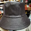 Chapeau de seau en cuir pour femmes chapeaux et casquettes patchwork imprimement fleur seau en cuir chapeau hip hop marron