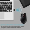 200pcsDHL Wireless Bluetooth 5.0 USB Audio Adapters Laptop Black Receiver Transmitter V5.0 Adapter with Plastic Card Packaging