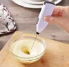 Handheld Stainless Steel Coffee Milk Frother Foamer Drink Electric Whisk Mixer Battery Operated Kitchen Egg Beater Stirrer DB553