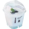 150 мл одноразовые пластиковые мороженые чашки с крышкой пудинг Упаковочные коробки прозрачные прозрачные пищевые контейнер для желейного йогурта муссов десертные выпечки