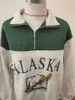 Kvinnor Sweatshirts Vintage Streetwear Alaska Letter Printed Hoodies Kvinnor Lös Sweatshirt Plus Fleece Håll varma 210813