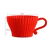 Nouveau moule à gâteau en silicone rond doux avec poignée Muffin Chocolat Silicone Moule Cupcake Liner Cuisson Coupe Moule Oeuf Tart Cup RRB11726