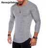 Naranjasabor Mäns Hoodies Höst Färgglada Långärmad Casual Shirt Mens Brand Clothing Male Sweatshirt 4XL N543