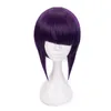 Min hjälte Academia Kyoka Jiro Kvinnor Kort peruk Cosplay Kostym Boku Nej Värmebeständig Syntetisk Hair Party Paryk Y0913