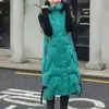 Women's Vests 2021 Autumn And Winter Vest Loose Long Waistcoat Sleeveless Korean Style Chic Womens Hooded Jackets