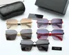 Feminine Fashion Sunglasses Square Summer Style Full Frame Top Quality UV-Protected Sunglasses come with box