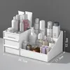 Costway Cosmetic Box Desktop Storage Typ Racke Plastic Jewelry Organizer Organizer W0592 210309