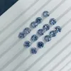 Meisidian 0,5Carat 5mm Runda Alexandrite Stone Corundum Lab Grå färg Ändra Sapphire Pirce H1015