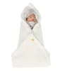 La dernière couverture 80X80CM, une variété de styles à choisir, couvertures de sac de couchage multifonctionnelles en velours jacquard pour bébé en tricot épais avec boutons de poussette